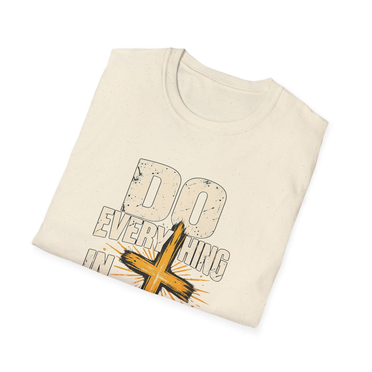 Do Everything in Love T-Shirt — Christian Cross Faith Tee