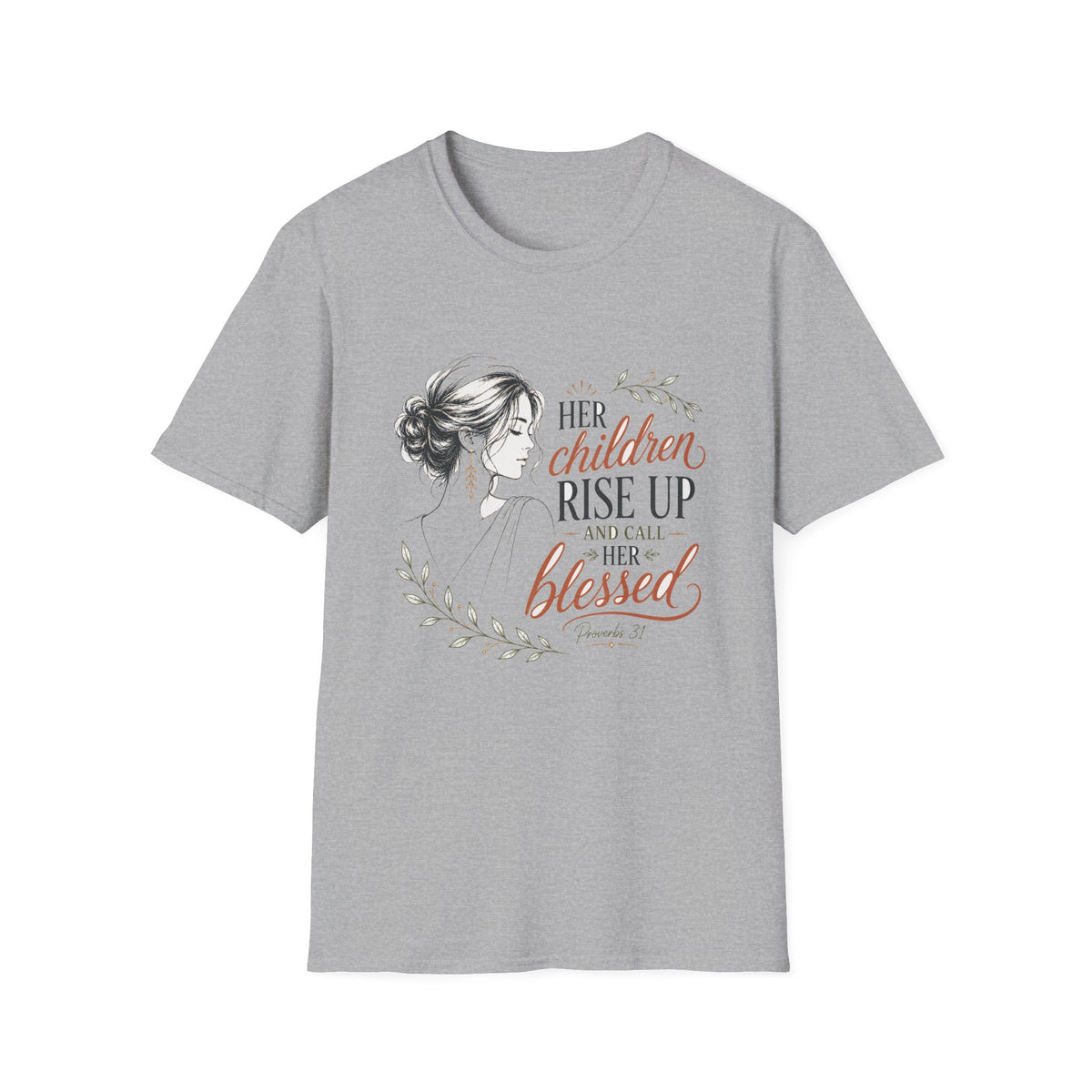 Her Children Rise Up Blessed T-Shirt — Inspirational Tee