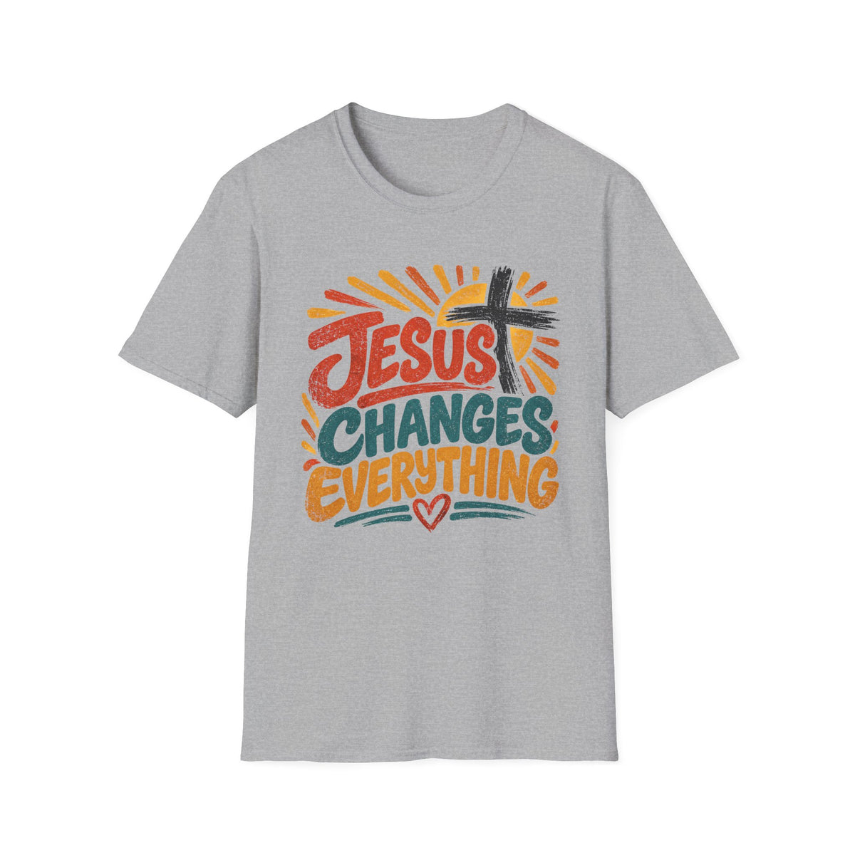 Jesus Changes Everything Christian Faith T-Shirt