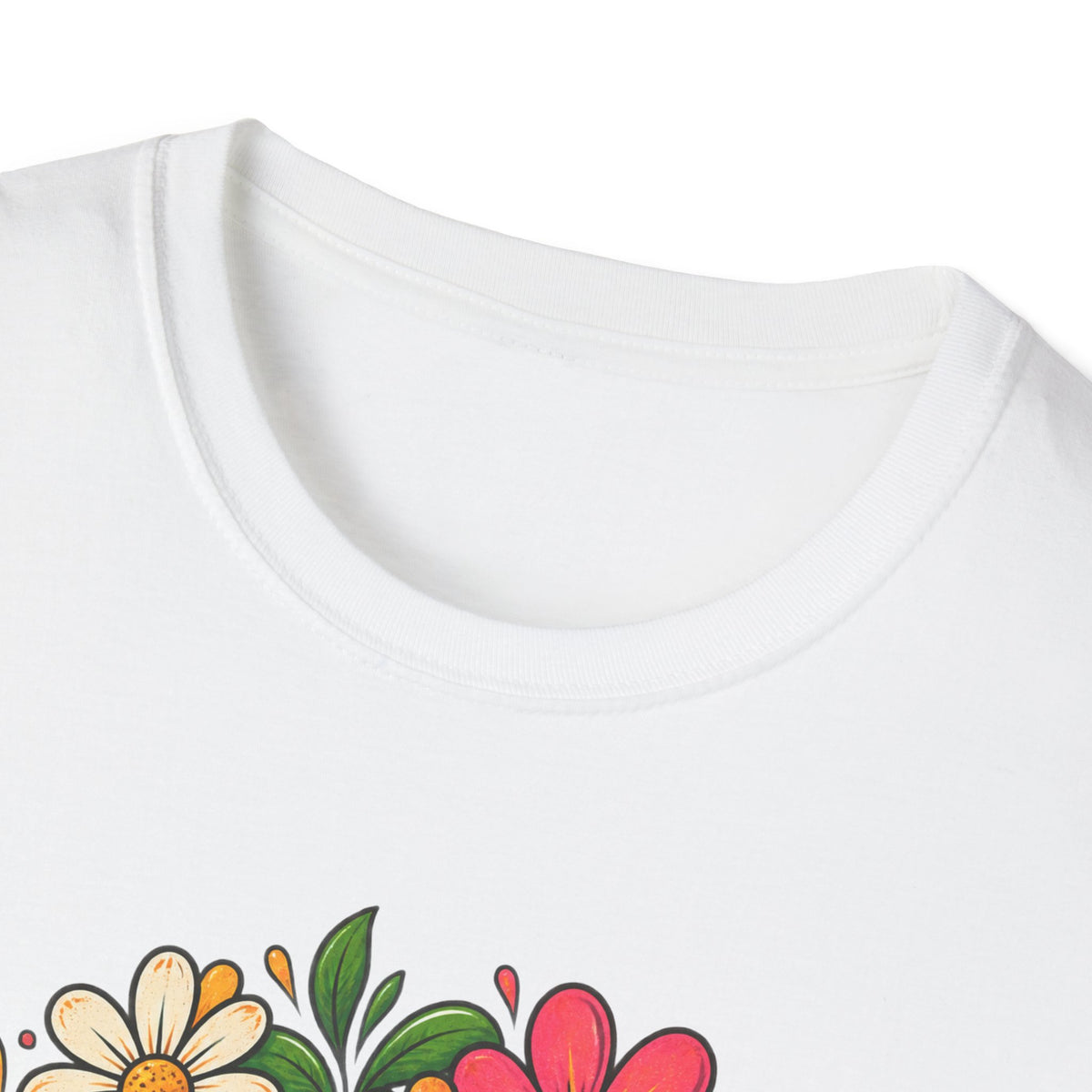 God Is Love Floral Christian T-Shirt