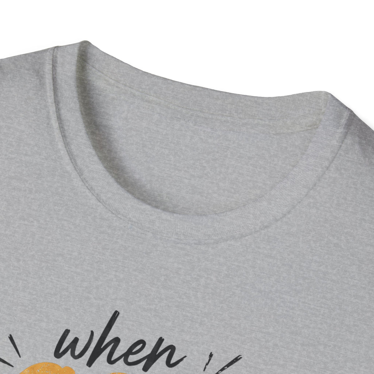 T-Shirt — "God This Will Be Fun" Vintage Smiley Faith Tee