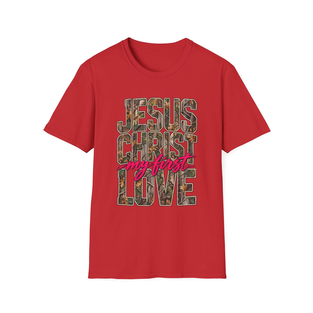 Jesus Is My First Love Christian T-Shirt