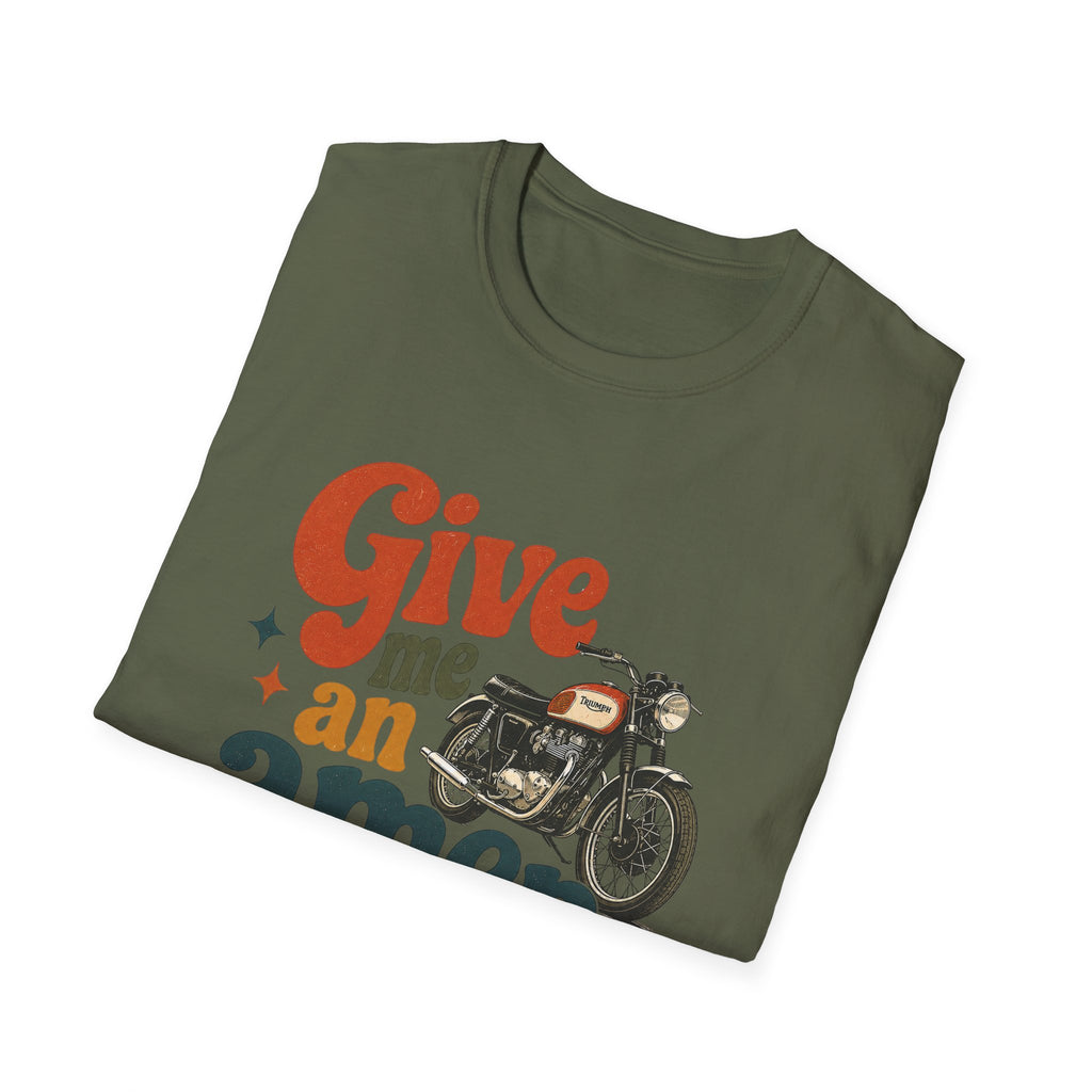 Give Me an Amen Motorcycle Graphic T-Shirt