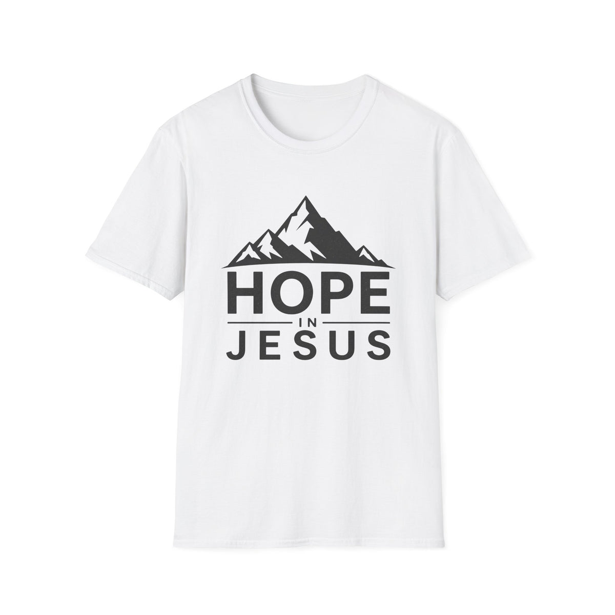 Hope in Jesus Mountain Christian T-Shirt
