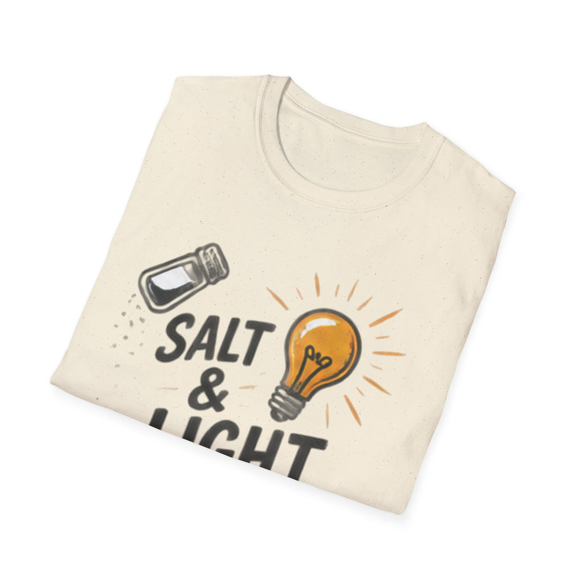 Salt & Light T-Shirt — Matthew 5:13-14 Christian Tee