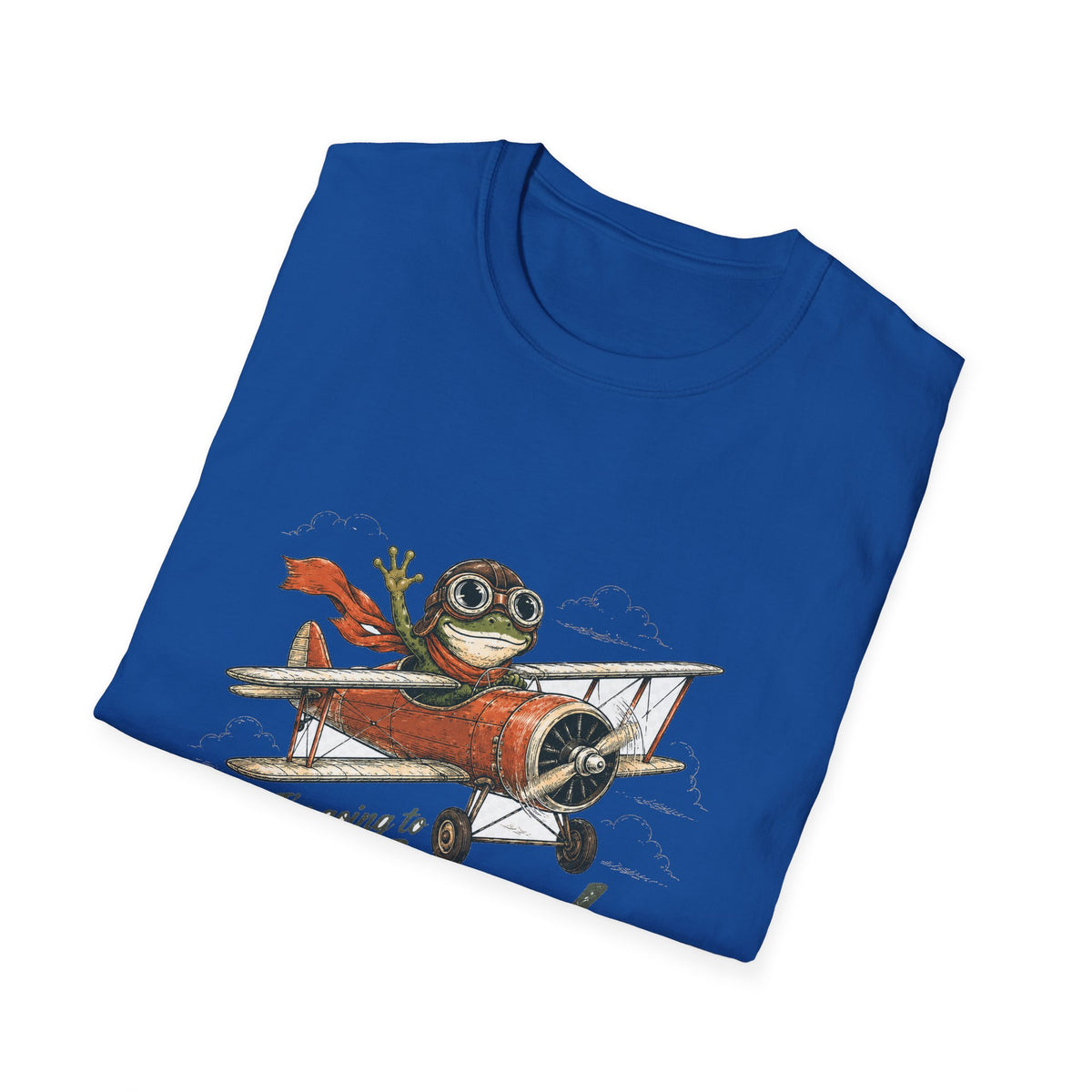 Copy of Copy of I'm Going to Church T-Shirt — Vintage Pilot Bull Dog Graphic Tee