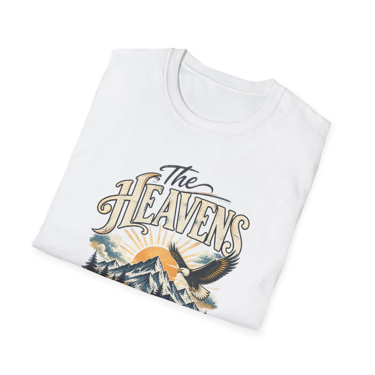 The Heavens Are Roaring Mountain Christian T-Shirt