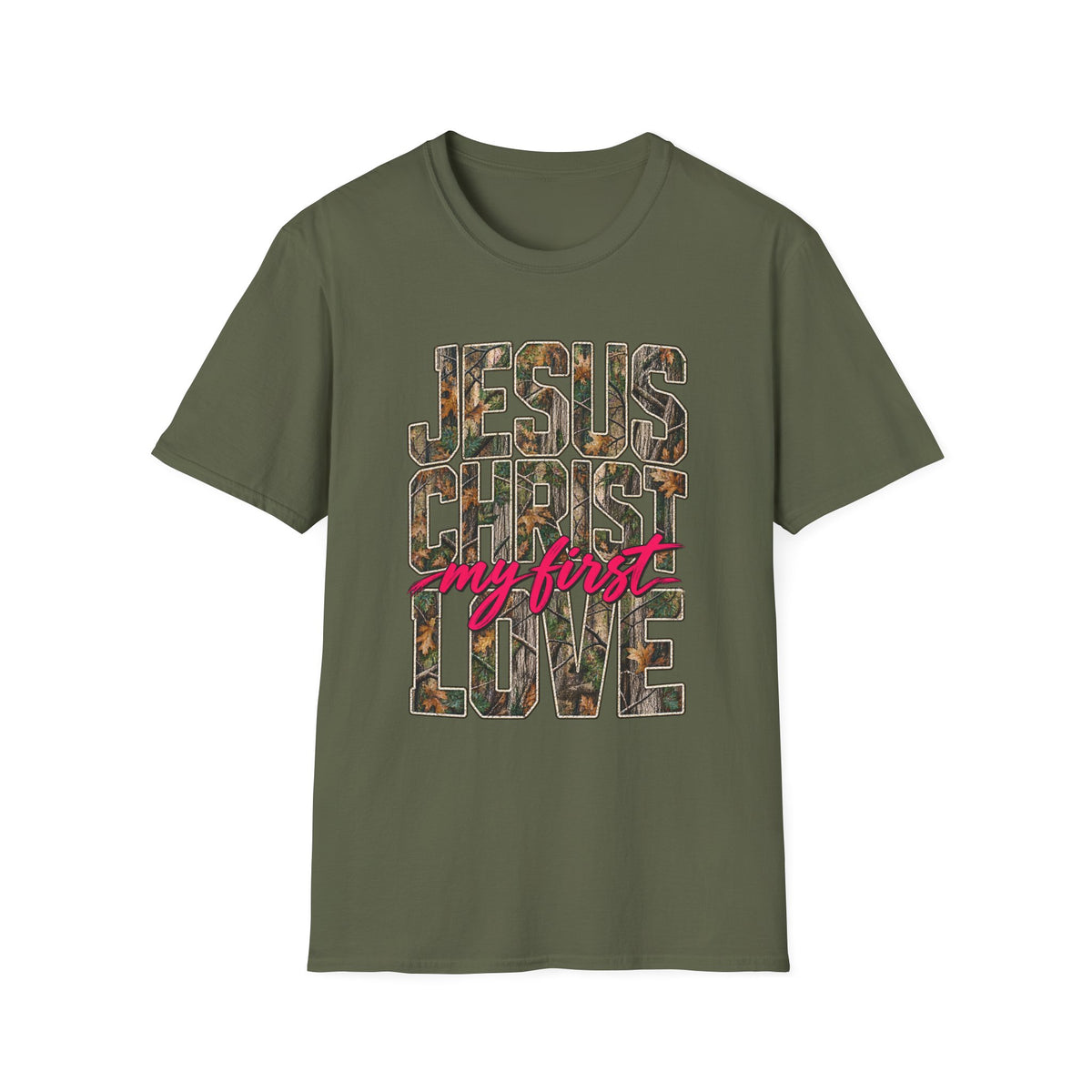 Jesus Is My First Love Christian T-Shirt