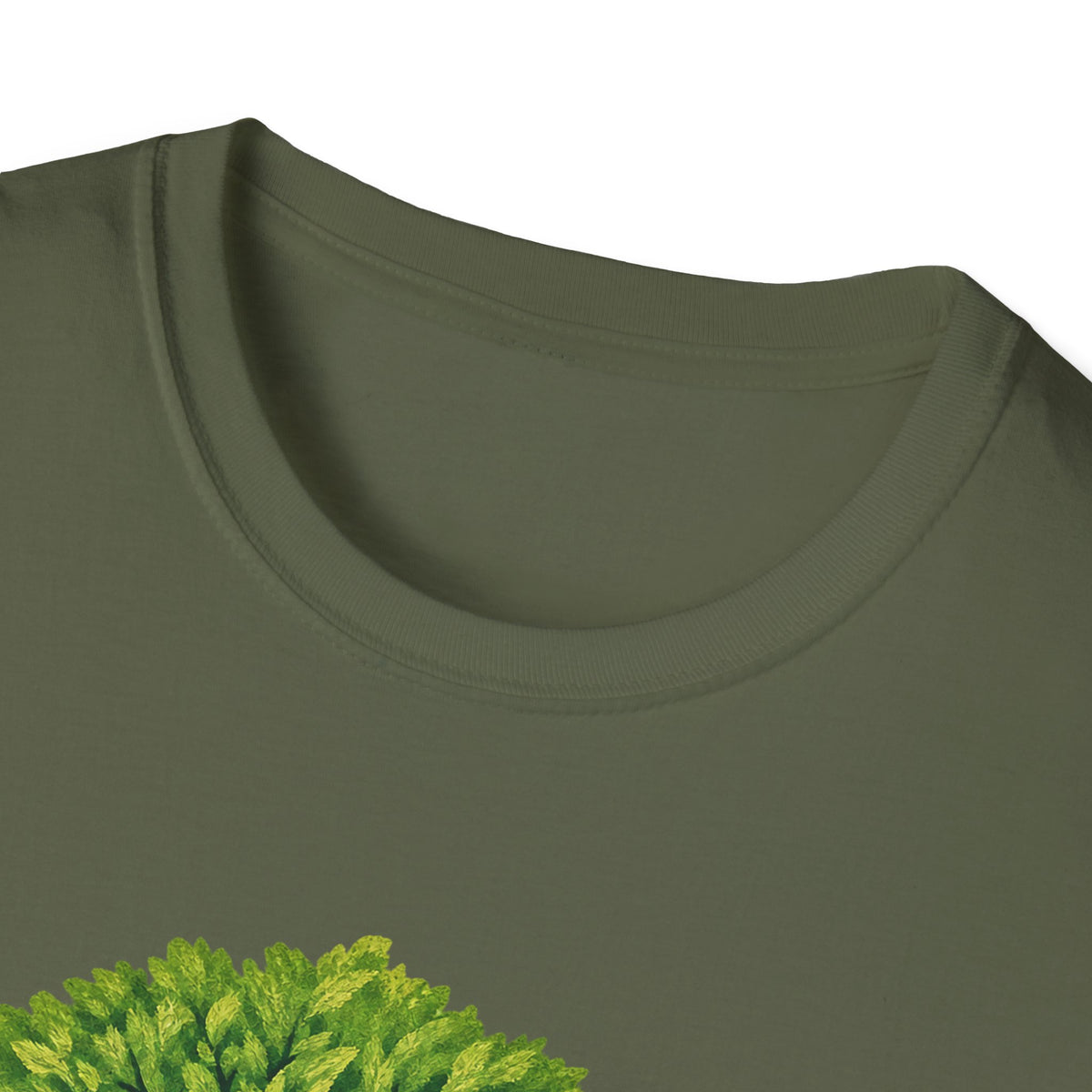 Rooted in Christ T-Shirt — Christian Faith Tree Shirt (Colossians 2:7)