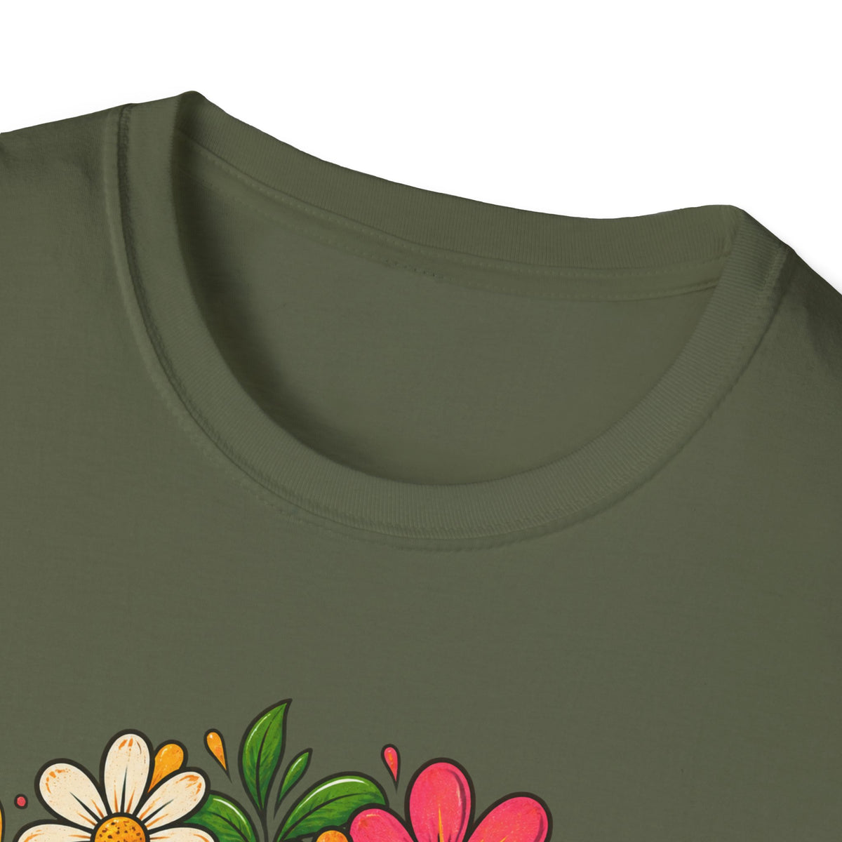 God Is Love Floral Christian T-Shirt
