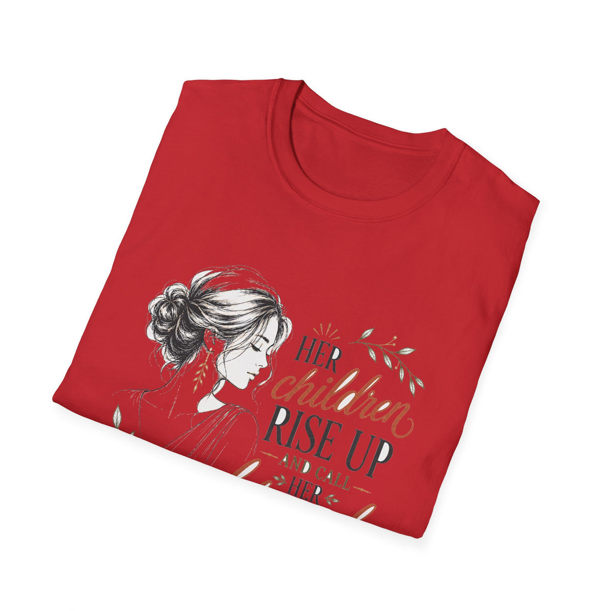 Her Children Rise Up Blessed T-Shirt — Inspirational Tee