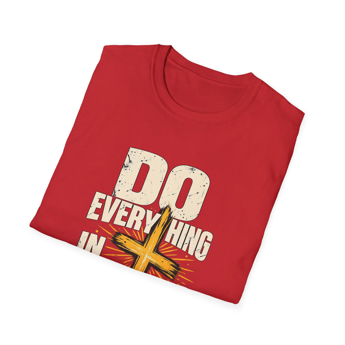 Do Everything in Love T-Shirt — Christian Cross Faith Tee