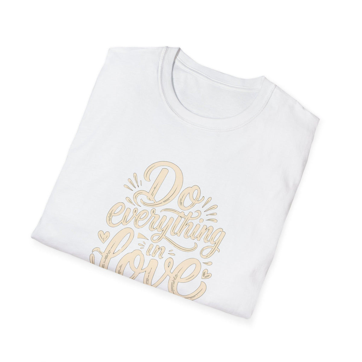 Do Everything With Love T-Shirt — 1 Corinthians 16:14 Christian Tee