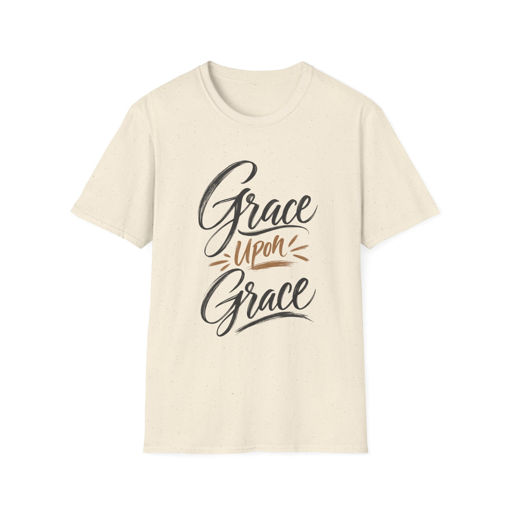 Grace Upon Grace Faith-Inspired Christian T-Shirt