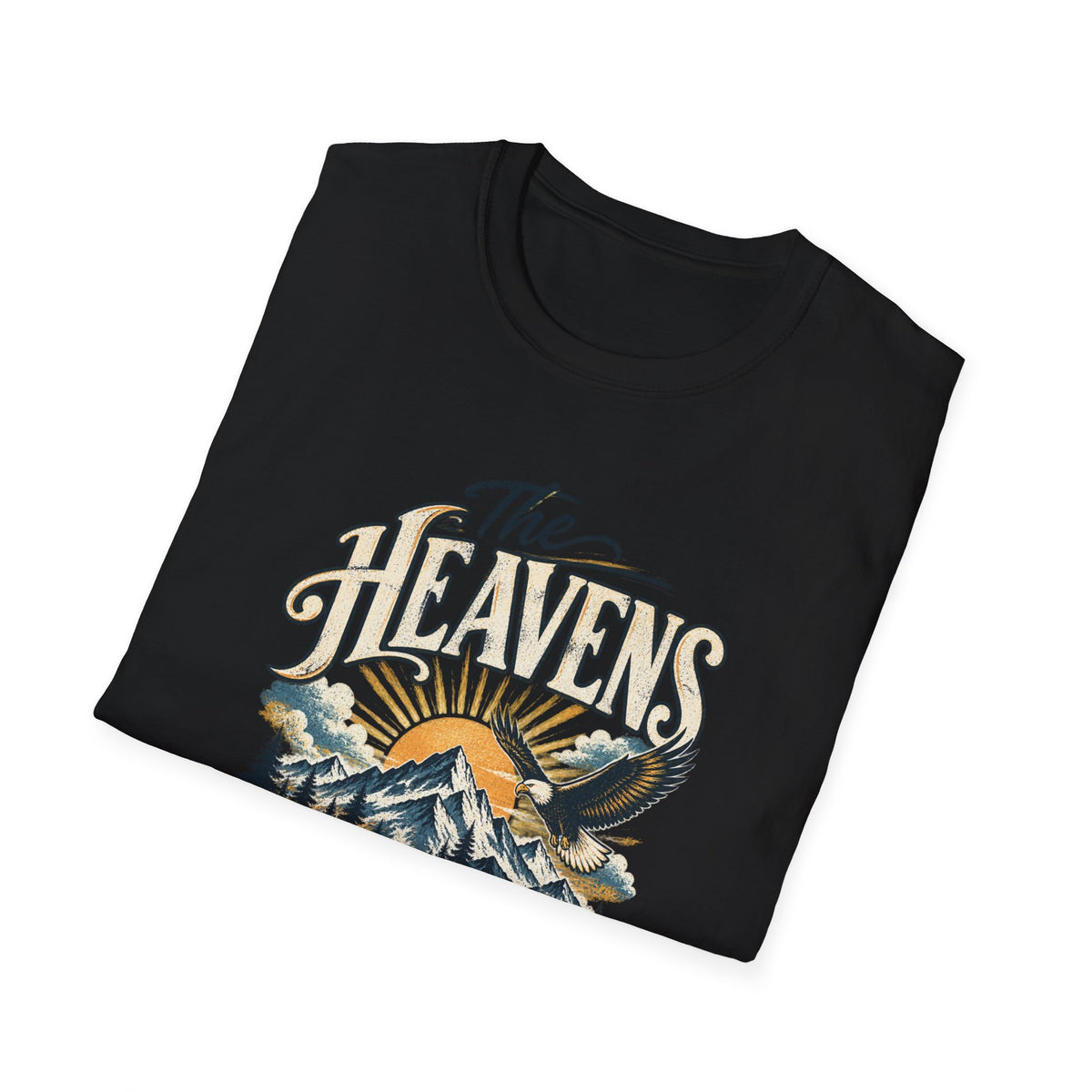 The Heavens Are Roaring Mountain Christian T-Shirt