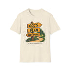God's Plan Not Mine T-Shirt – Jeremiah 29:11 Christian Faith Tee