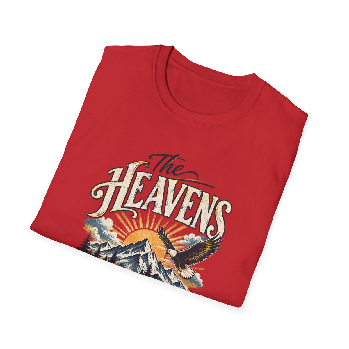 The Heavens Are Roaring Mountain Christian T-Shirt