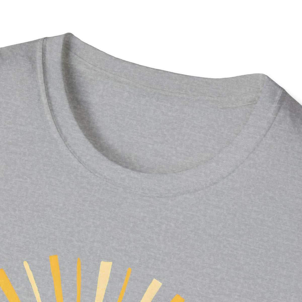 Radiate Peace T-Shirt — Sunshine Graphic Tee for Mindful Living