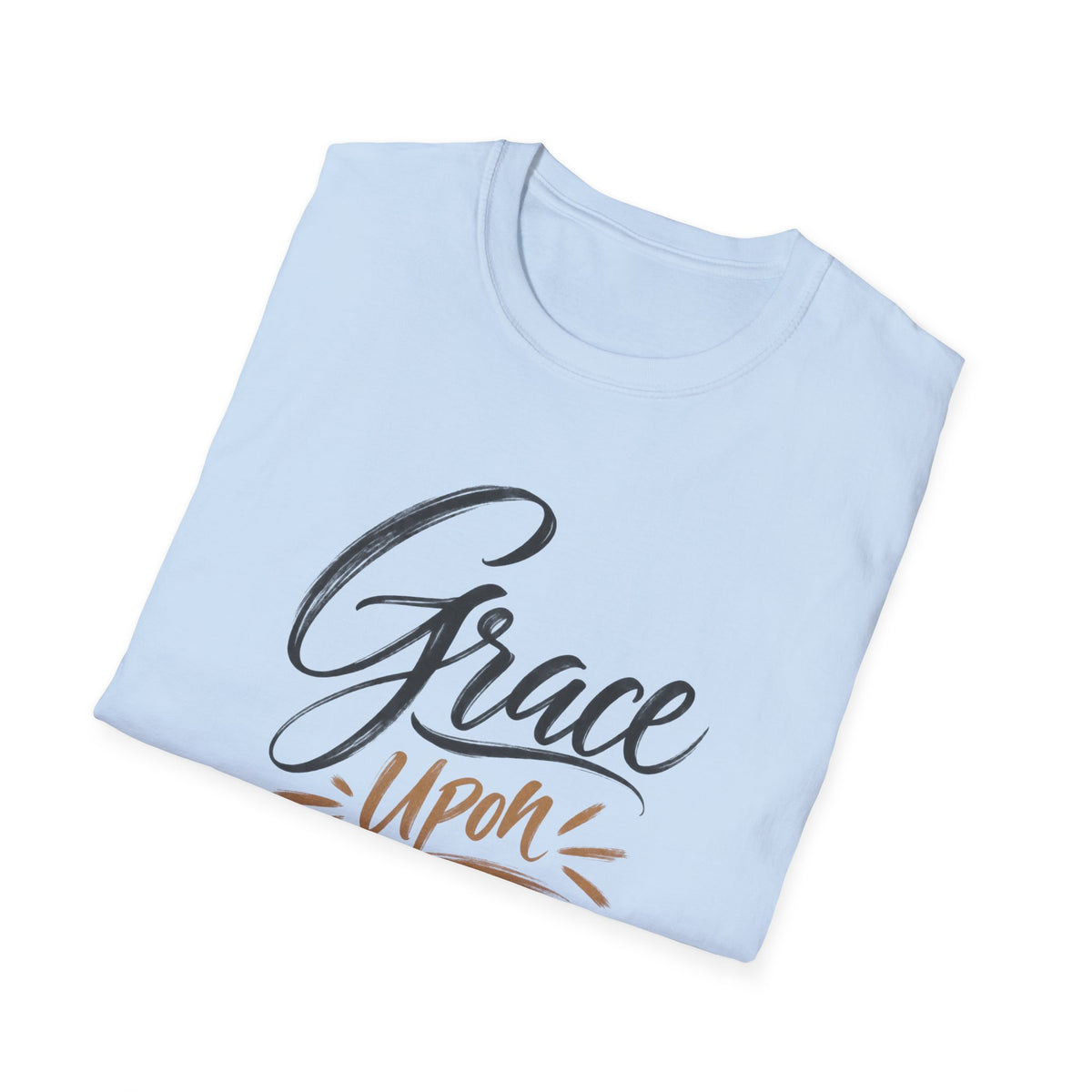 Grace Upon Grace Faith-Inspired Christian T-Shirt