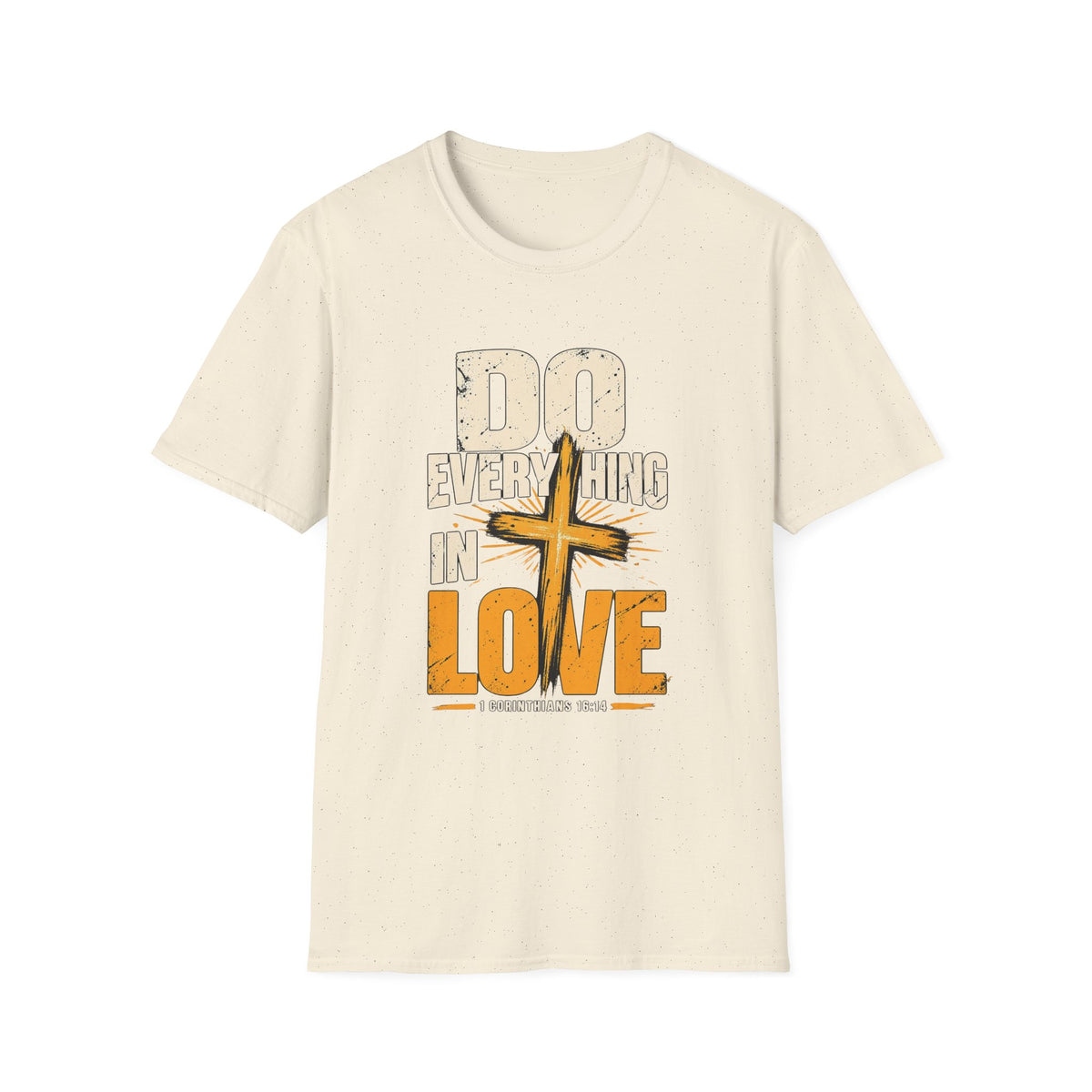 Do Everything in Love T-Shirt — Christian Cross Faith Tee