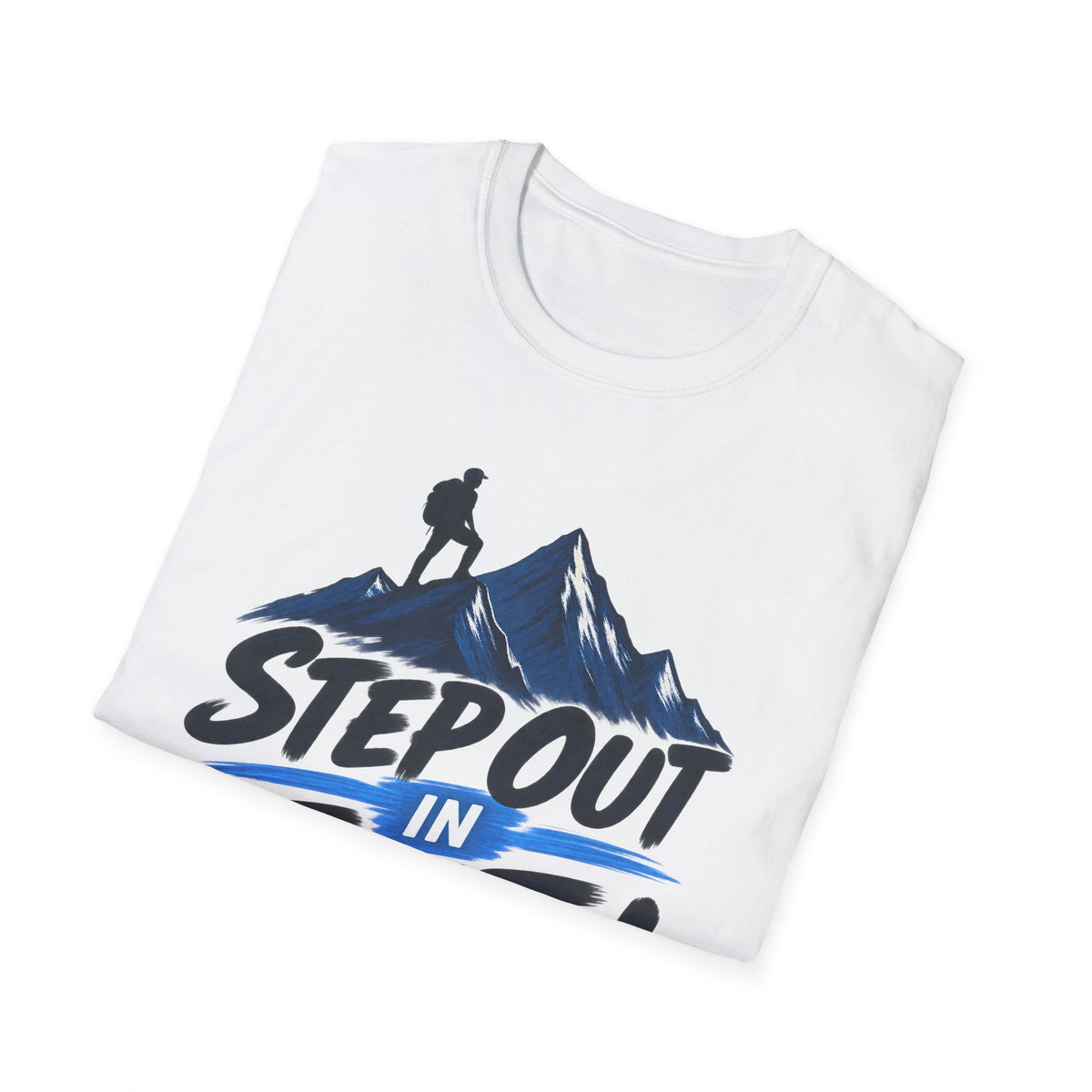 Step Out in Faith Christian T-Shirt – Matthew 14:29