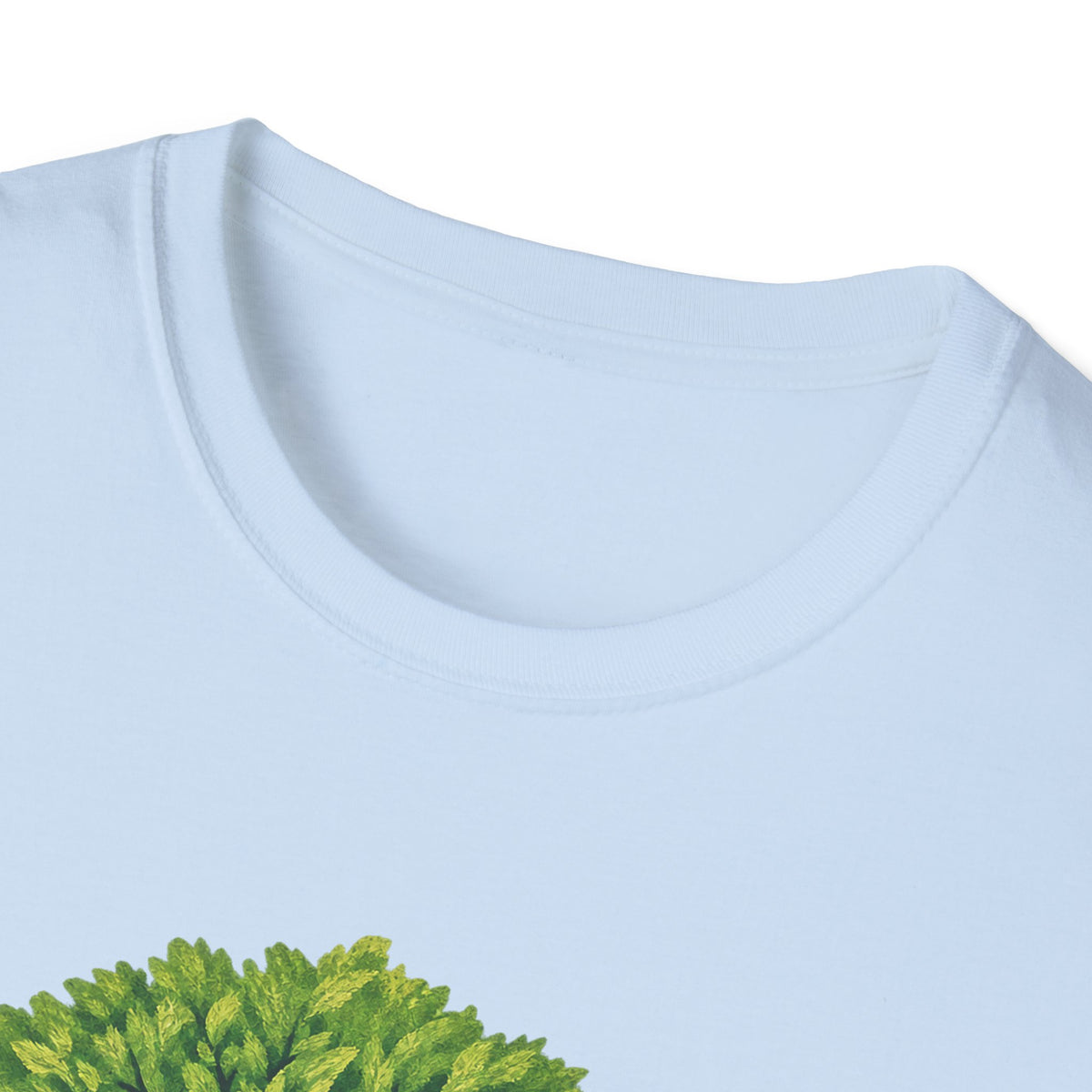 Rooted in Christ T-Shirt — Christian Faith Tree Shirt (Colossians 2:7)