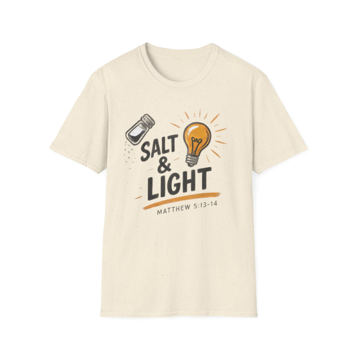 Salt & Light T-Shirt — Matthew 5:13-14 Christian Tee