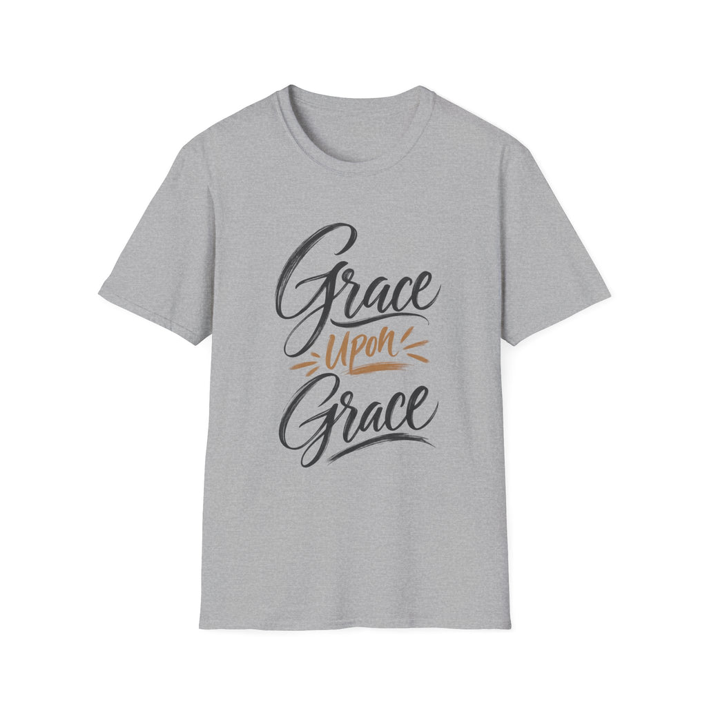 Grace Upon Grace Faith-Inspired Christian T-Shirt