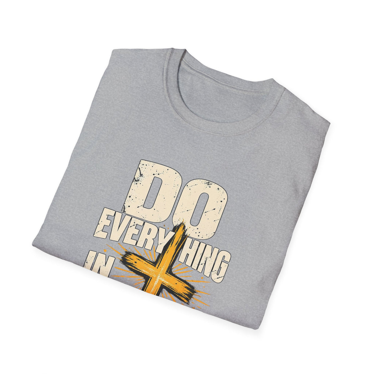 Do Everything in Love T-Shirt — Christian Cross Faith Tee