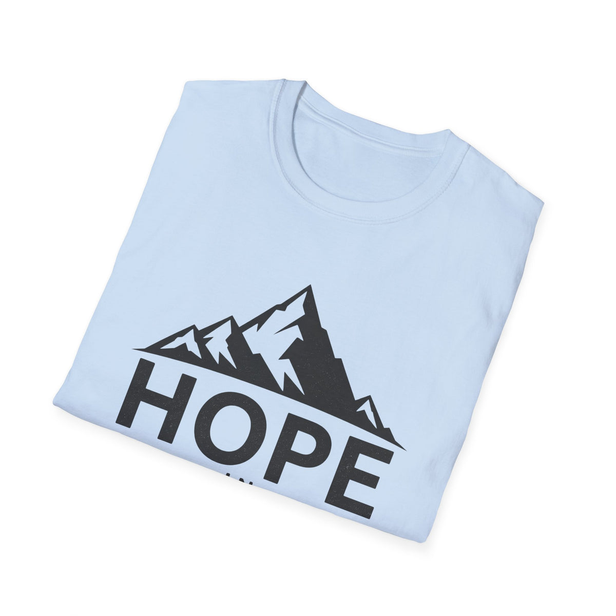 Hope in Jesus Mountain Christian T-Shirt