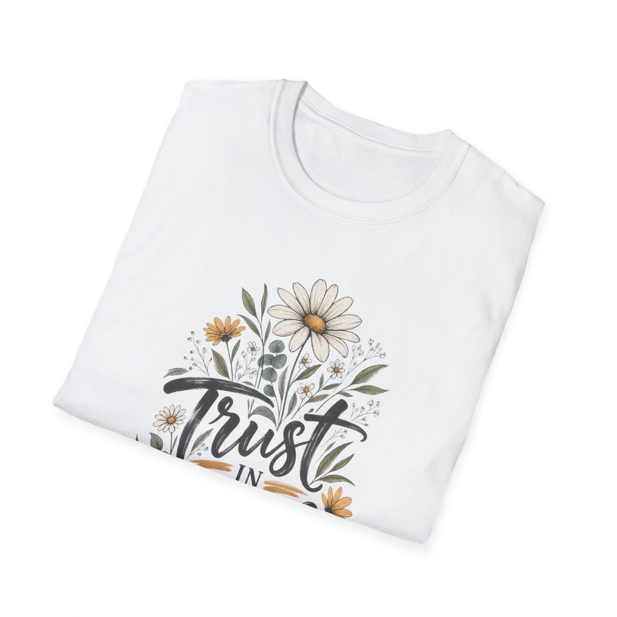 Trust in God Floral Faith T-Shirt
