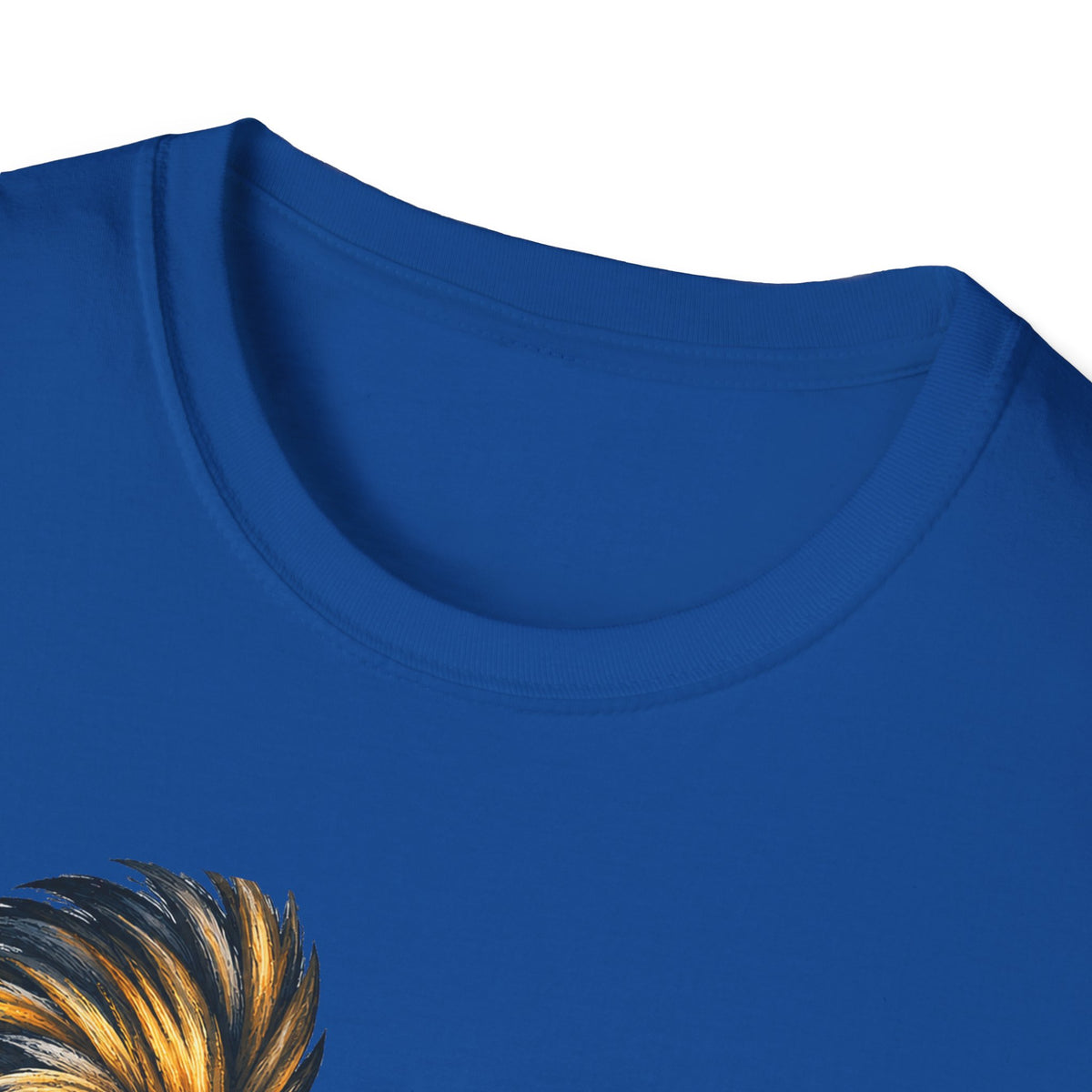 Be Strong and Courageous Lion T-Shirt — Joshua 1:9 Christian Faith Tee