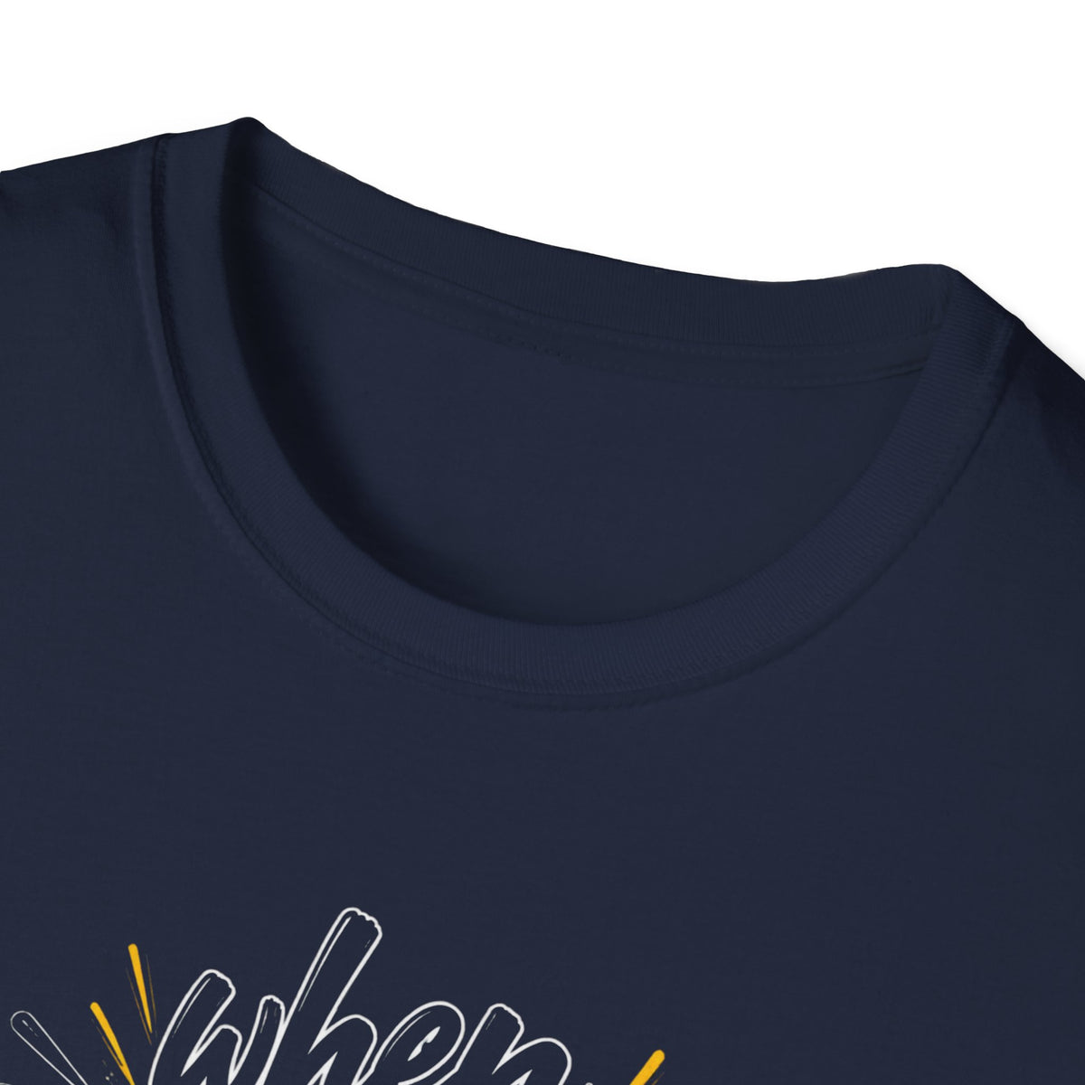 T-Shirt — “Duck When God Made Me He Grinned and Said This Will Be Fun” Cute Christian Graphic Tee