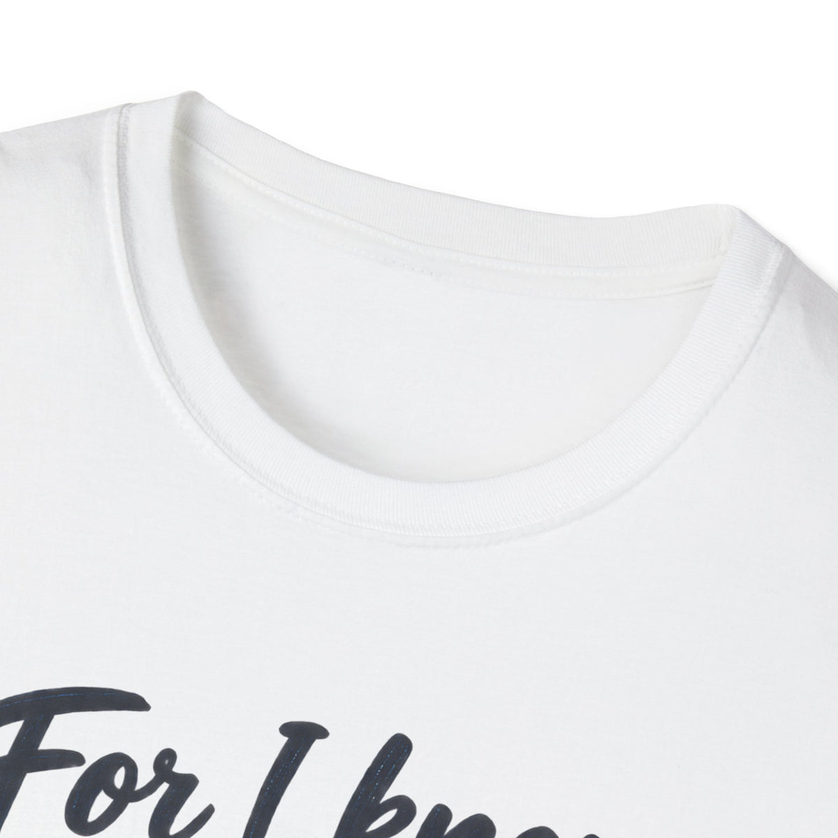 Jeremiah 29:11 Inspirational T‑Shirt — "For I Know the Plans I Have for You" Christian Faith Tee