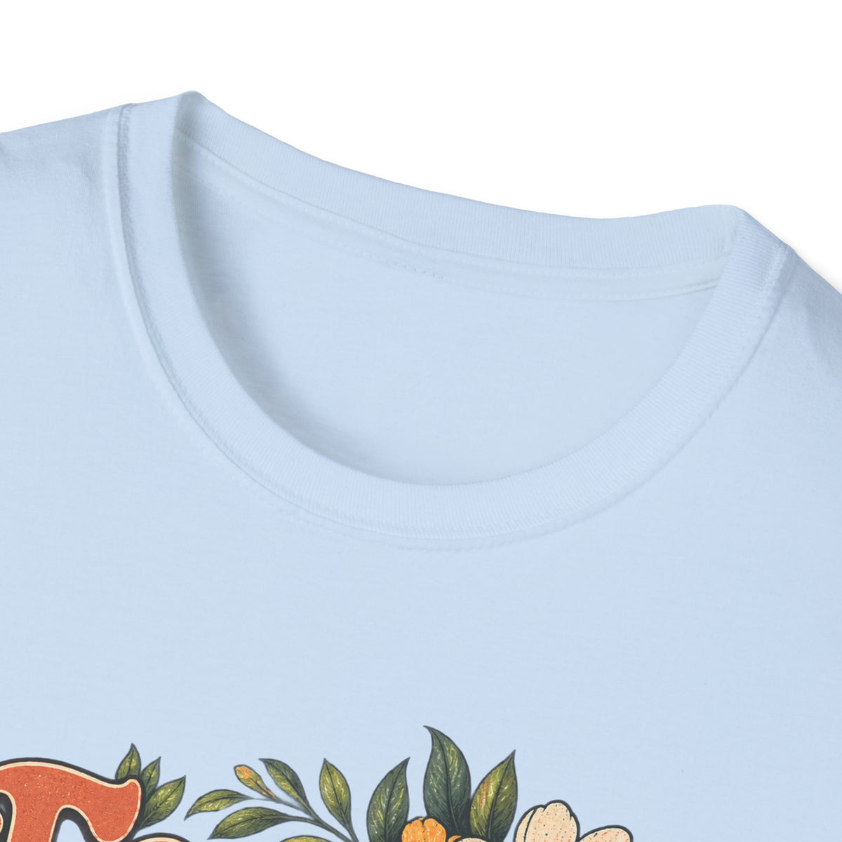 Focus on the Lord Floral Christian T-Shirt