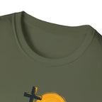 Forever With Jesus T-Shirt — Christian Faith Mountain Cross Tee (John 14:3)
