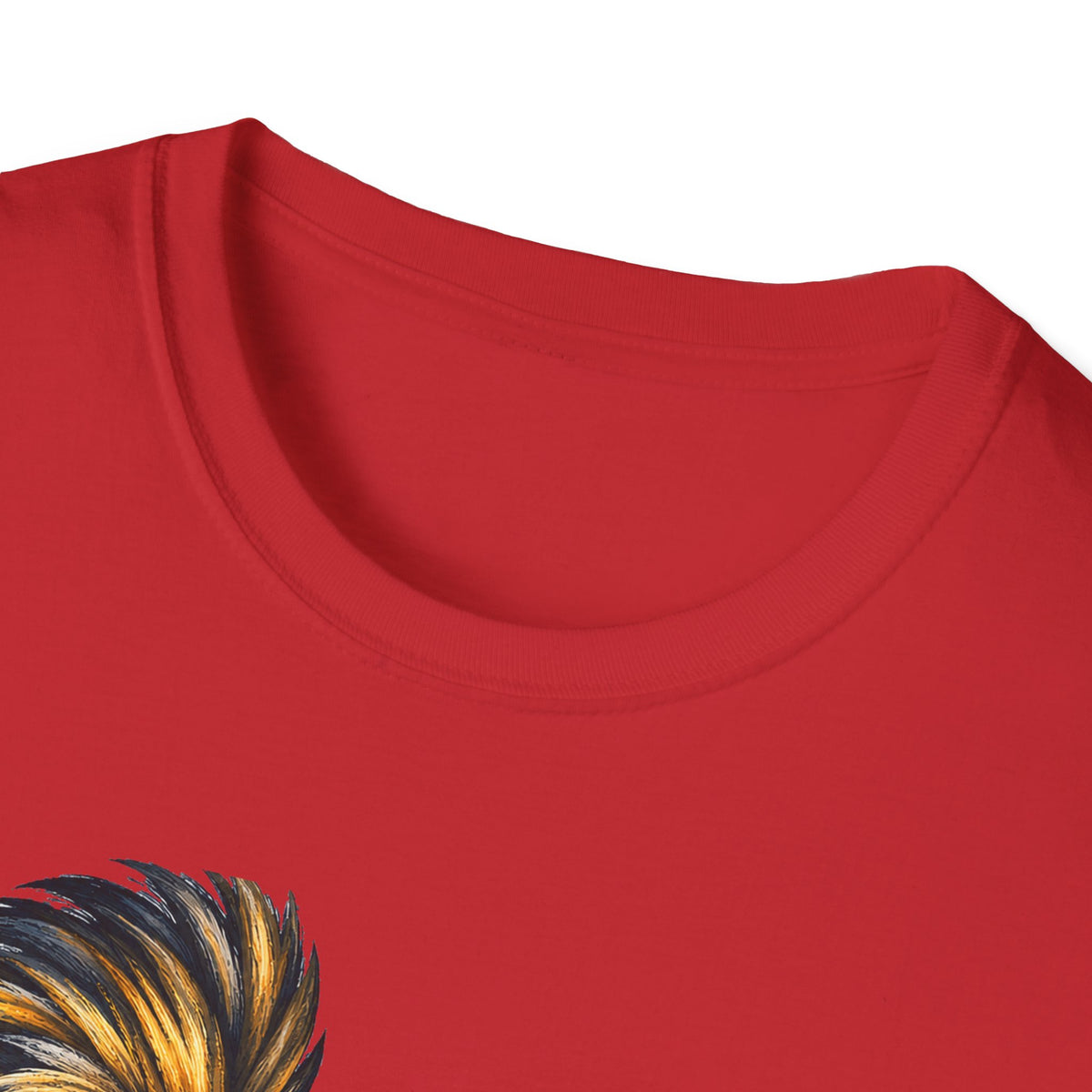 Be Strong and Courageous Lion T-Shirt — Joshua 1:9 Christian Faith Tee