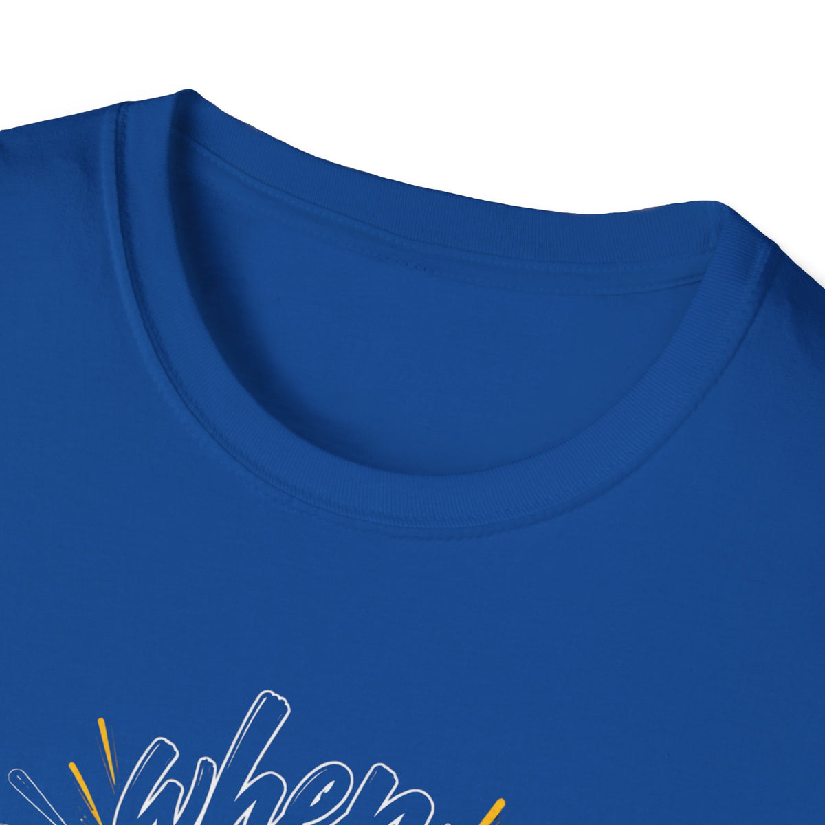 T-Shirt — “Duck When God Made Me He Grinned and Said This Will Be Fun” Cute Christian Graphic Tee