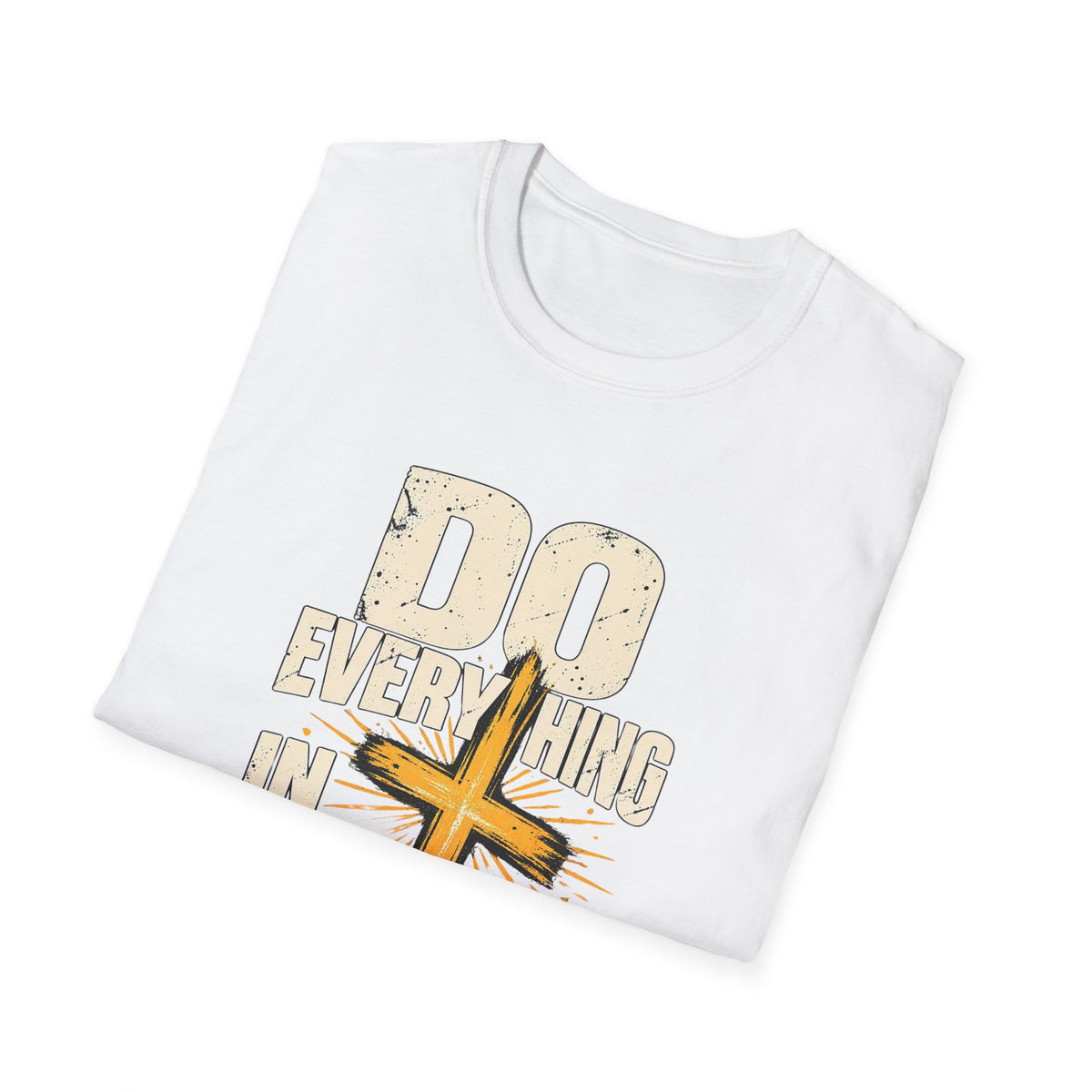 Do Everything in Love T-Shirt — Christian Cross Faith Tee