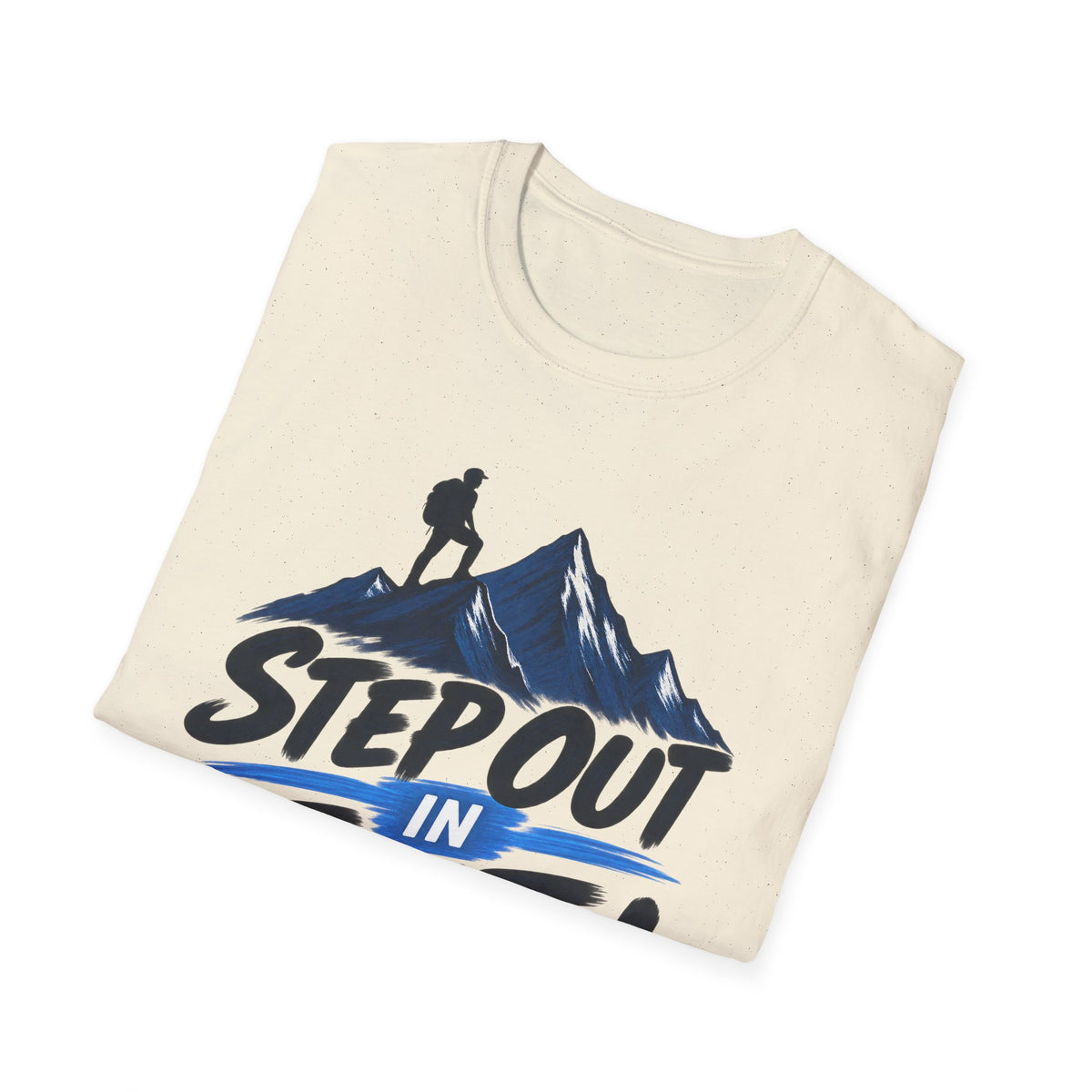 Step Out in Faith Christian T-Shirt – Matthew 14:29