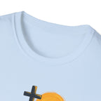 Forever With Jesus T-Shirt — Christian Faith Mountain Cross Tee (John 14:3)