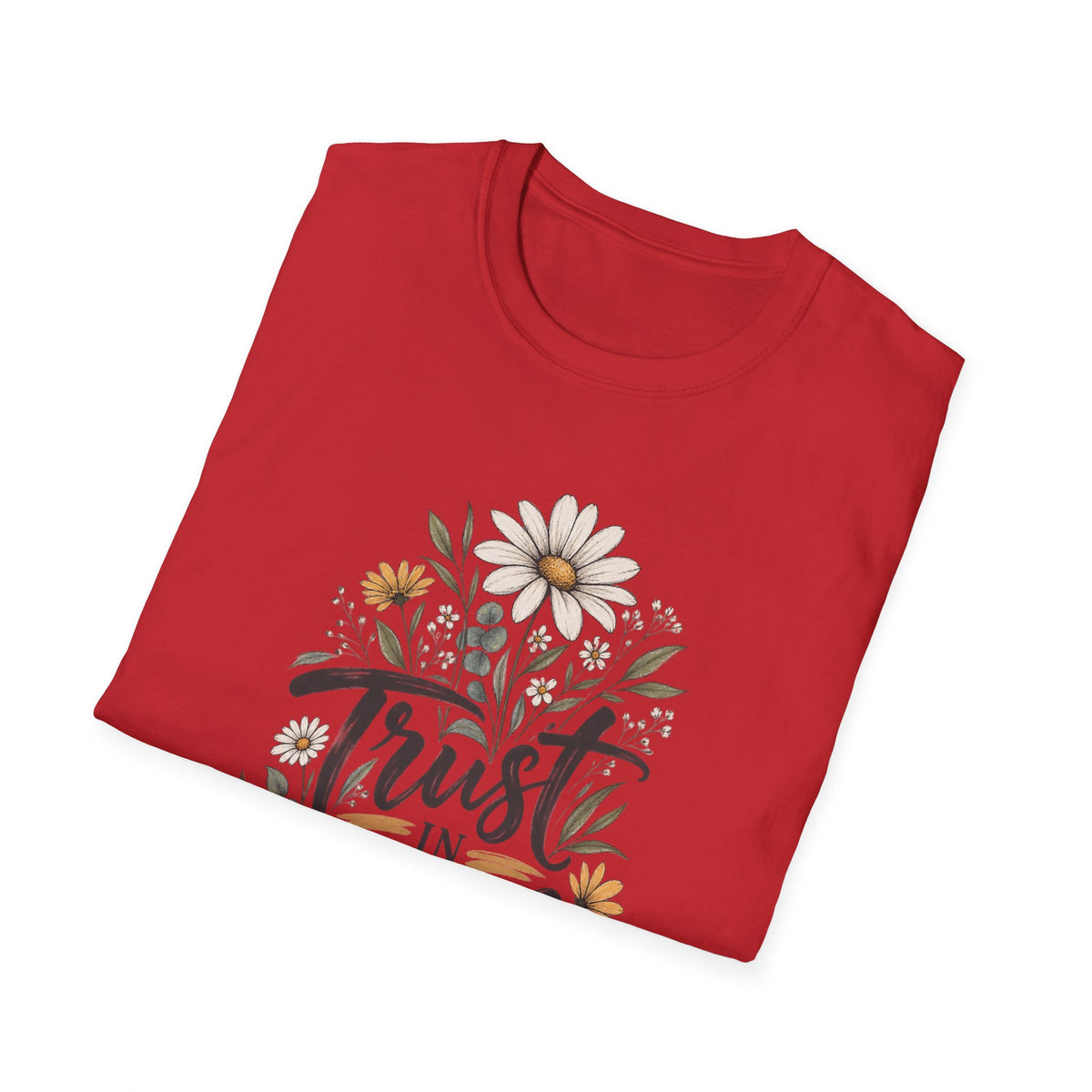 Trust in God Floral Faith T-Shirt