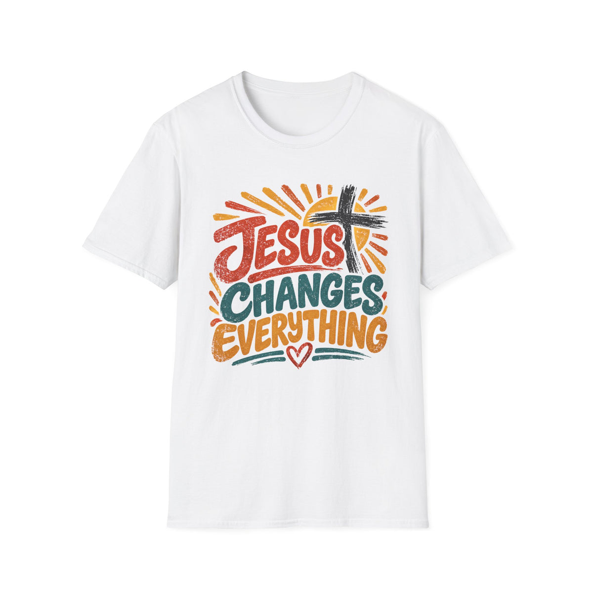 Jesus Changes Everything Christian Faith T-Shirt