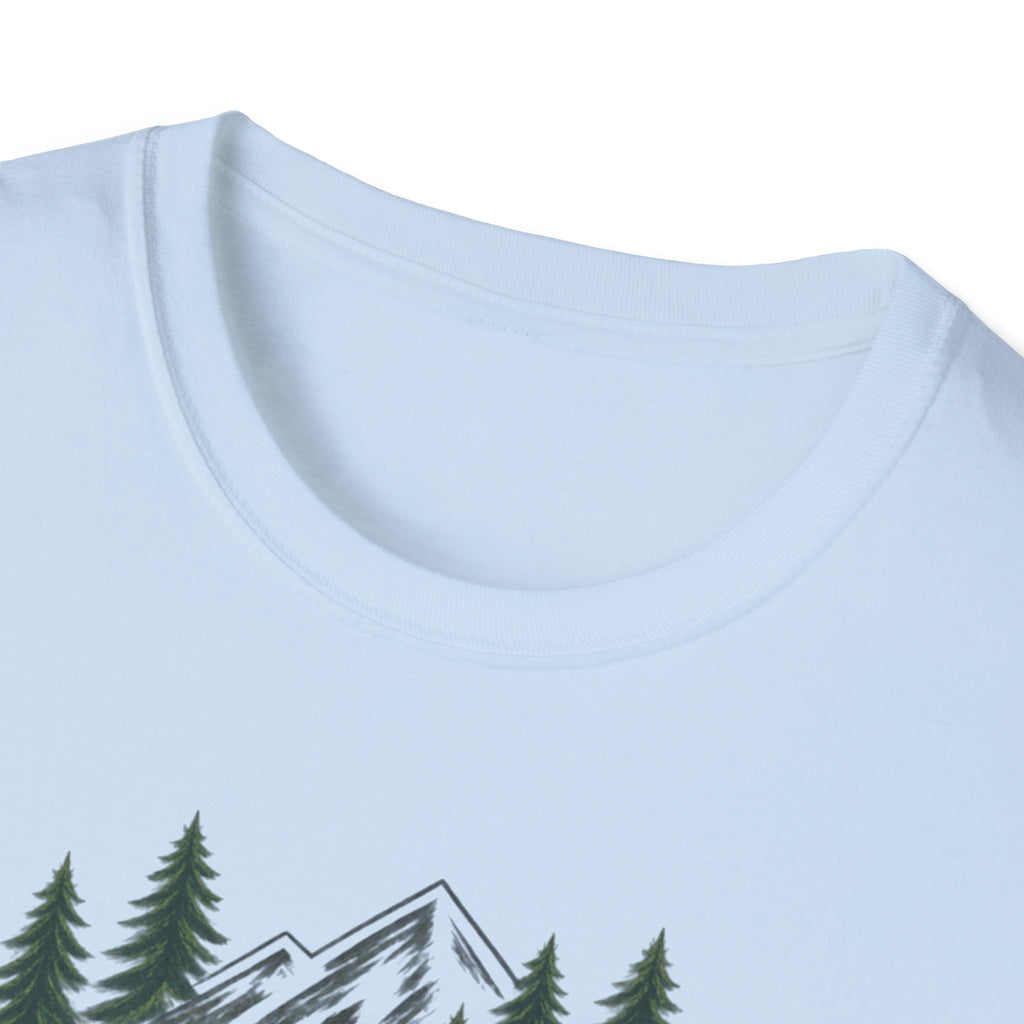 Be Still and Know T-Shirt — Psalm 46:10 Mountain Faith Tee