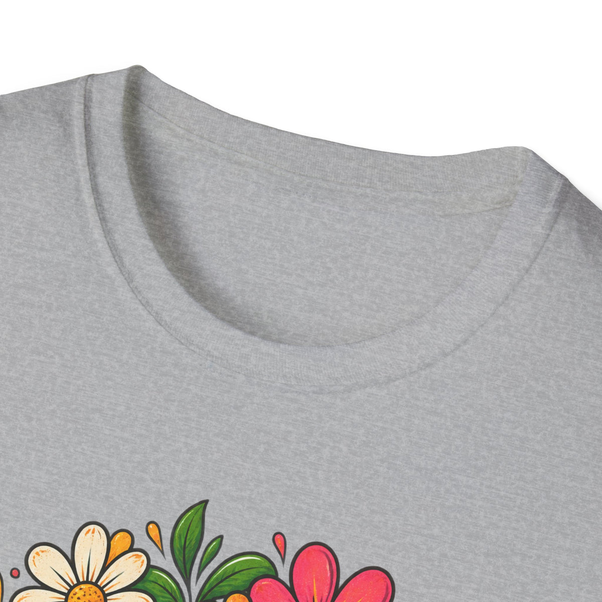 God Is Love Floral Christian T-Shirt
