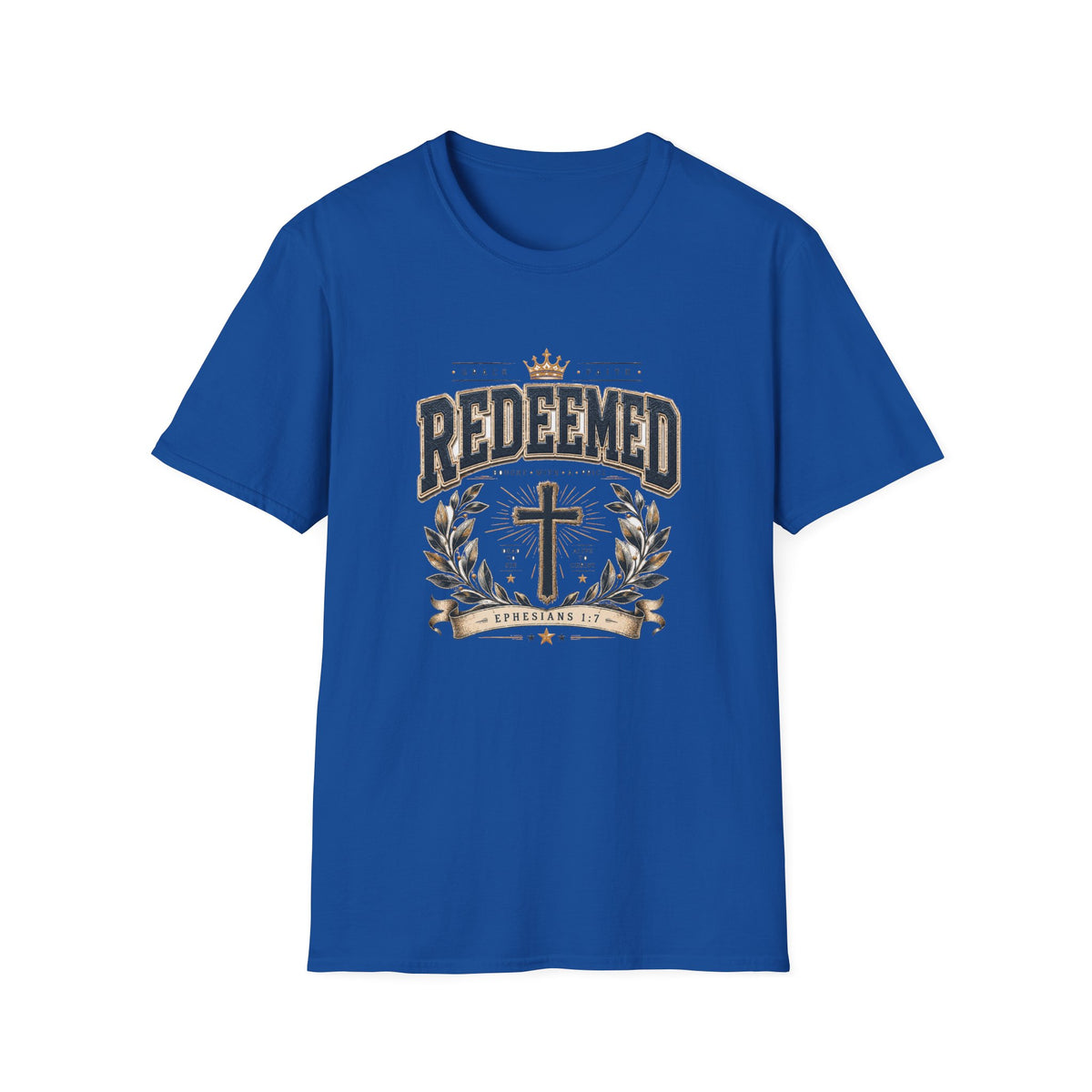 Redeemed Christian T-Shirt — Cross & Laurel Faith Tee