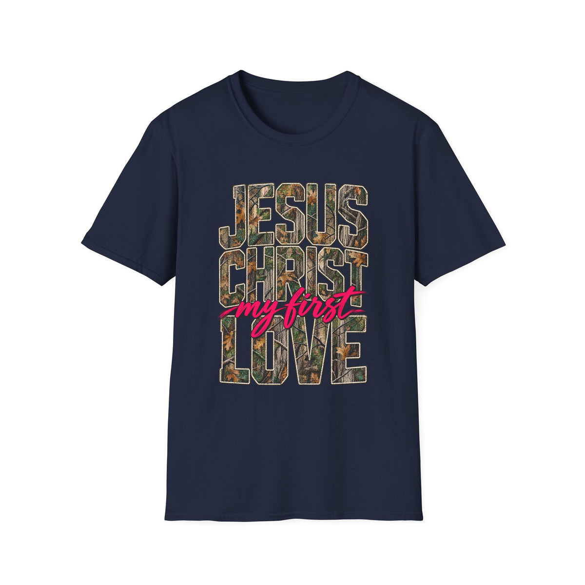 Jesus Is My First Love Christian T-Shirt