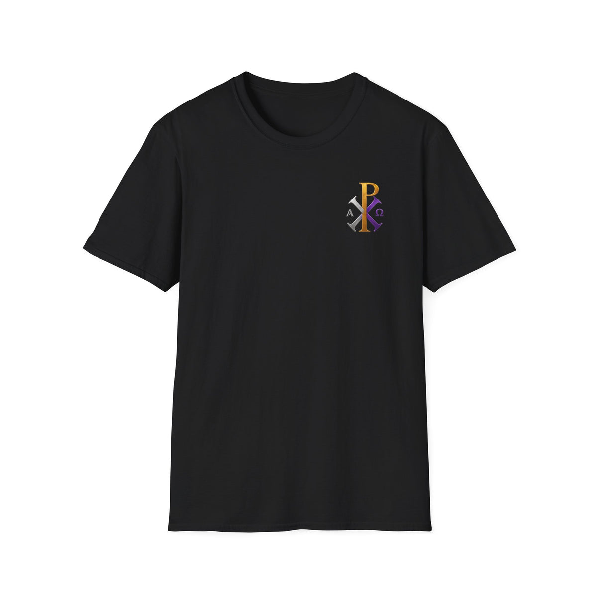 Small Alpha Omega Chi Christian T-Shirt