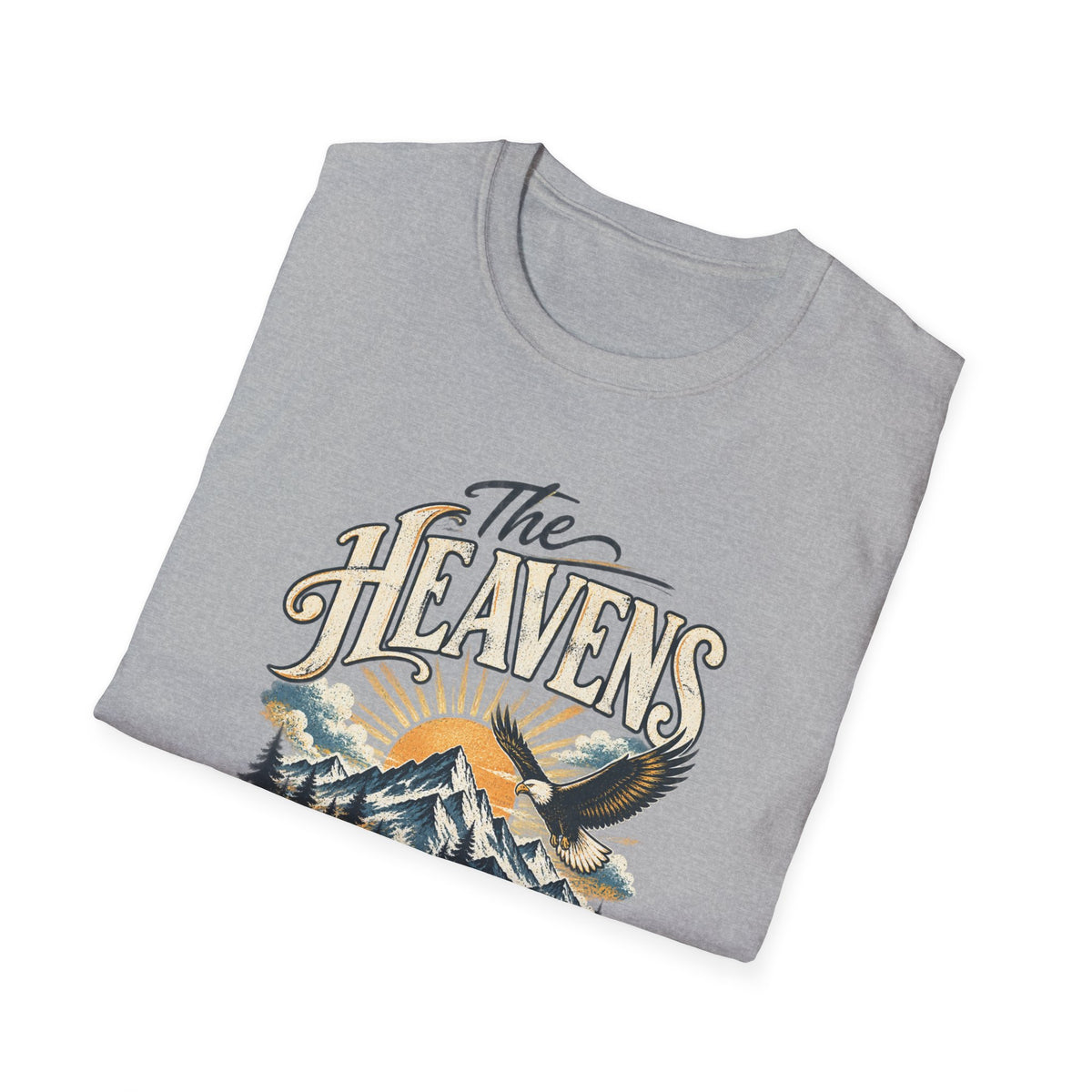The Heavens Are Roaring Mountain Christian T-Shirt