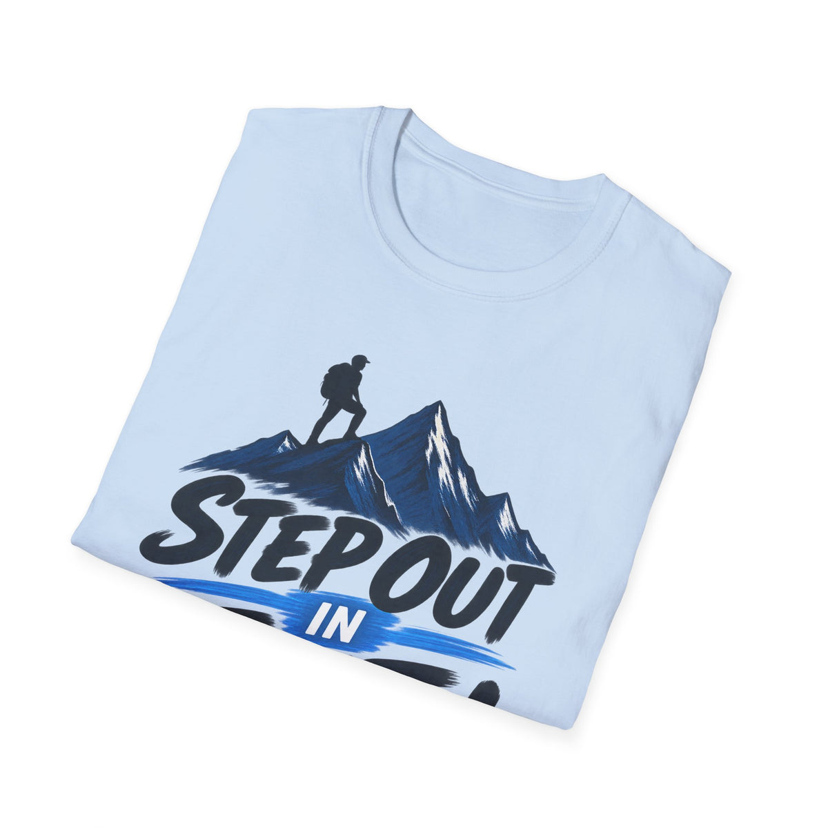 Step Out in Faith Christian T-Shirt – Matthew 14:29